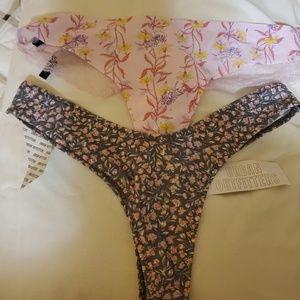 NWT urban Outfitters panties bundle size L